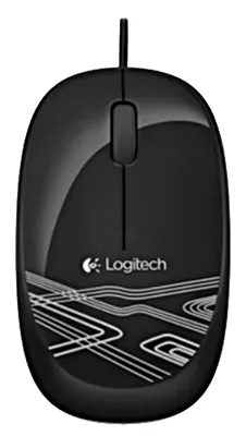 Logitech M105 Corded Optical Mouse (Black) - ITMag