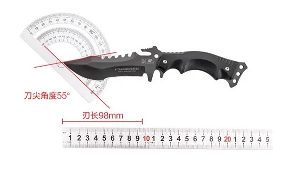 Нож Туристический Xiaomi Youpin HX Outdoors Trident Outdoor Survival Knife (D-123) - ITMag