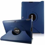 Кожаный чехол-книжка TTX (360 градусов) для Asus MeMO Pad FHD ME302C (Синий)