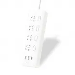 Мережевий фільтр-подовжувач MiJia Power Strip (4 розетки + 3 USB-port) 2 м White MJSWSKCXB-01QM (NRB4023CN)