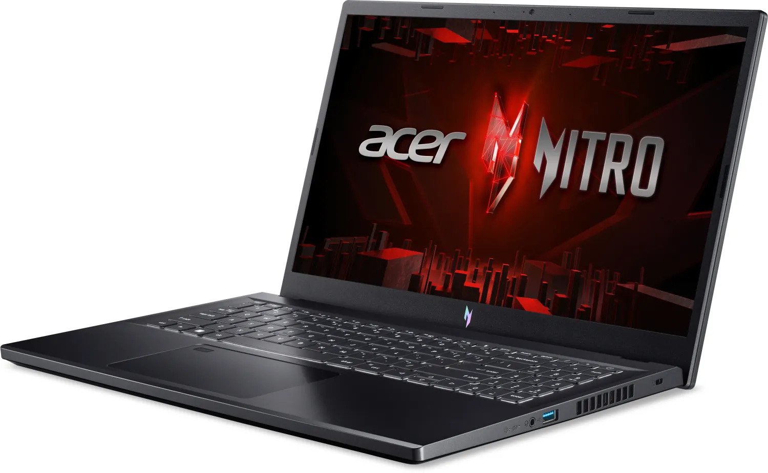 Купить Ноутбук Acer Nitro V 15 ANV15-51-59M3 Obsidian Black (NH.QNCEU.00F) - ITMag