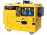 Дизельний генератор ROTEK GD4SS-1A-6000-5EBZ-ATS 220V 50Hz (1 фаза) 5,5 kW з автозапуском (GEN240)