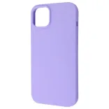 Чохол WAVE Full Silicone Cover iPhone 14 (light purple)