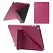 Чехол EGGO для iPad Air 2 Cross Texture Origami Stand Folio - Rose - ITMag