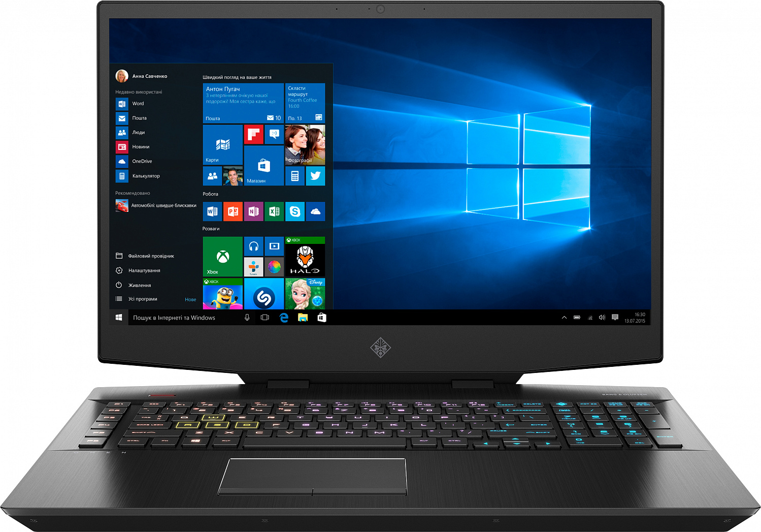 Купить Ноутбук HP Omen 17-cb0017ur Black (7QC82EA) - ITMag