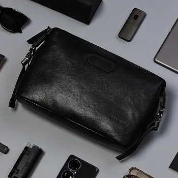 Сумка Xiaomi Youpin TANJIEZHE Leather Chest Bag Black (3256723) - ITMag
