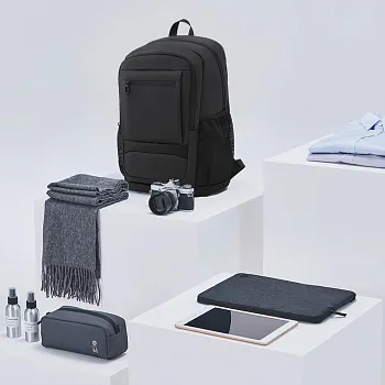 Рюкзак Xiaomi 90 Points Large Capacity Business Travel Backpack black 23L (6941413217897) - ITMag