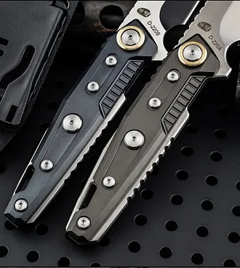 Нож туристический Xiaomi Youpin HX Outdoors Heavy Armor Tactical Straight Knife Black (D-220A) - ITMag