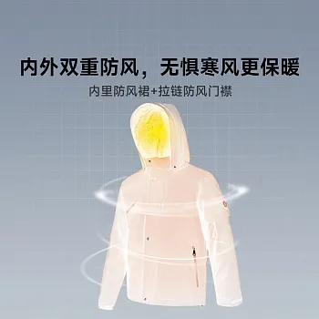Куртка Xiaomi 90 points Windproof Anti-Drilling Hooded Down Jacket Black 3XL (6941413233019) - ITMag